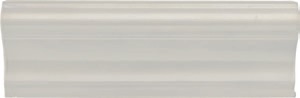 Бордюры Horus Art Lame Silver CAP204, цвет серый, поверхность матовая, прямоугольник, 100x300