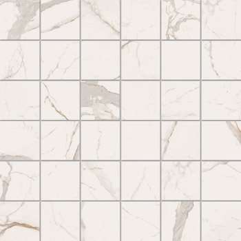 Мозаика La Faenza Bianco MK.CAL BO 30, цвет белый, поверхность матовая, квадрат, 300x300