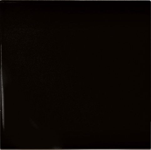 Керамическая плитка Bardelli Nero Extra 40, цвет чёрный тёмный, поверхность глянцевая, квадрат, 400x400