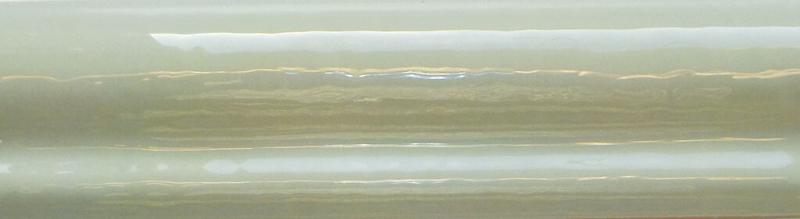 Бордюры El Barco Mold. Alfaro Sage Brillo, цвет зелёный, поверхность глазурованная, прямоугольник, 40x150