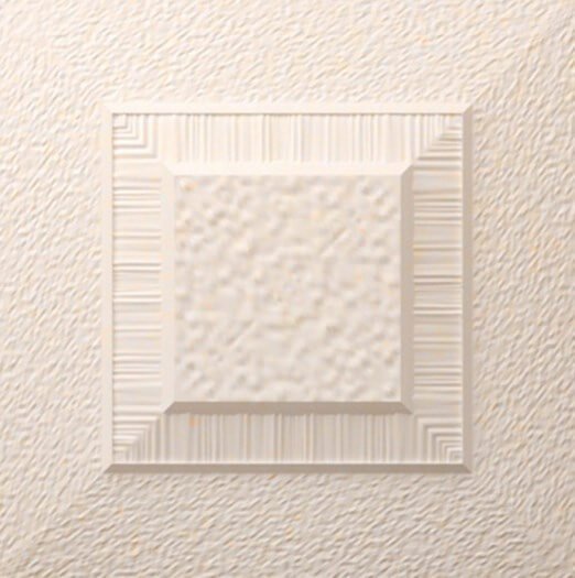 Вставки Dual Gres Vasari Taco Gallery Cream, цвет бежевый, поверхность матовая, квадрат, 100x100