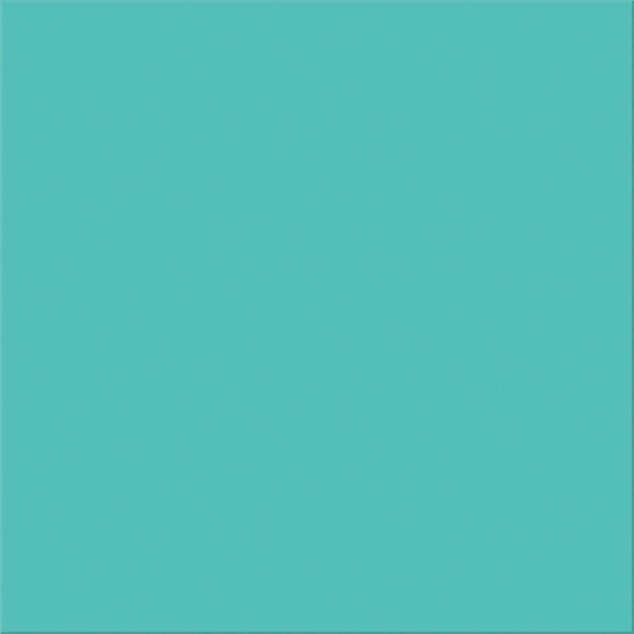 Керамогранит Azori Vela Tiffani, цвет бирюзовый, поверхность матовая, квадрат, 420x420