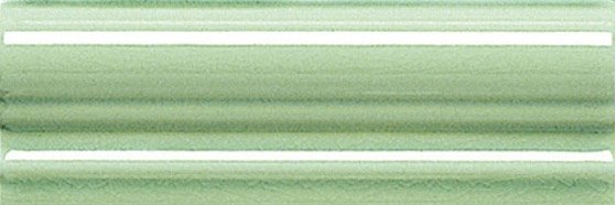 Бордюры Adex ADMO5169 Moldura Italiana PB C/C Verde Claro, цвет зелёный, поверхность глянцевая, прямоугольник, 50x150