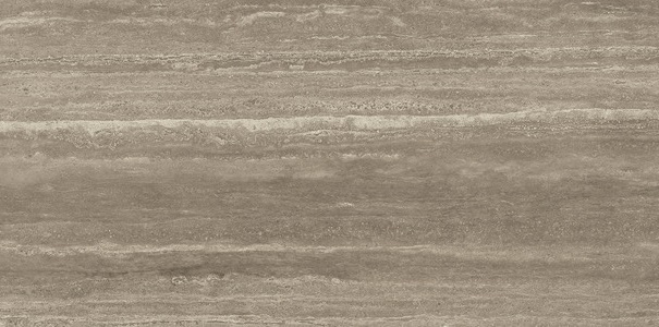 Керамогранит Ariostea Ultra Marmi Travertino Titanio Preluc UM6P157705, цвет коричневый, поверхность полированная, прямоугольник, 750x1500