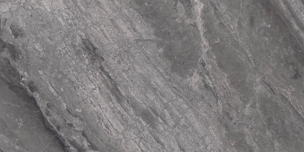 Керамогранит Cerdomus Supreme Charcoal Grip Rett 76974, цвет серый, поверхность структурированная, прямоугольник, 600x1200