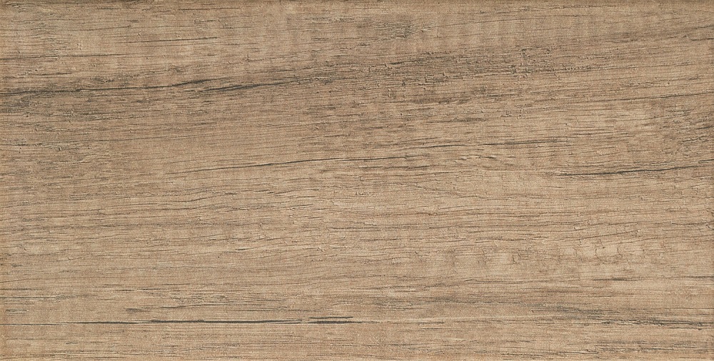 Керамическая плитка Tubadzin Pineta Brown, цвет коричневый, поверхность глянцевая, прямоугольник, 308x608
