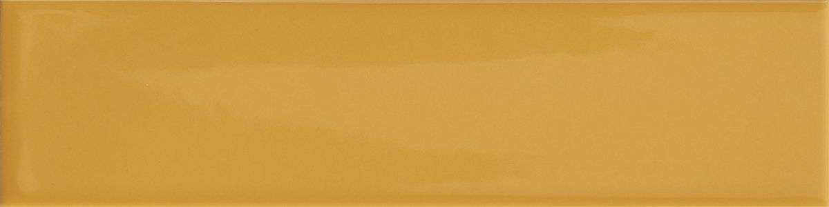 Керамическая плитка 41zero42 Kappa Mustard 4101040, цвет жёлтый, поверхность глянцевая, прямоугольник, 50x200