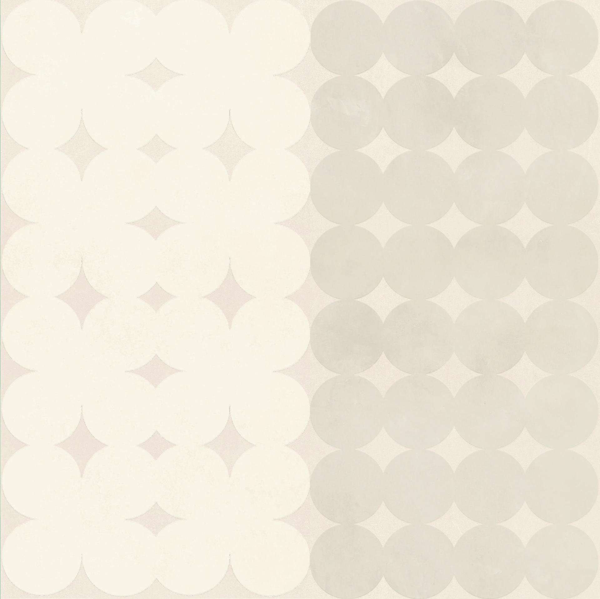 Керамогранит Mutina Azulej Trevo Bianco PUA13, цвет бежевый, поверхность матовая, квадрат, 200x200
