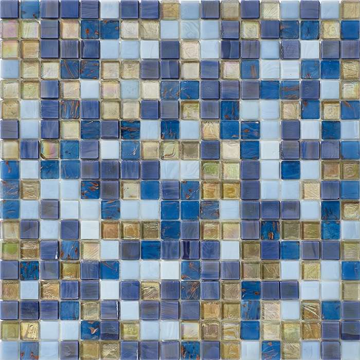 Мозаика L'Antic Colonial Water Twilight Supreme 100273618, цвет разноцветный, поверхность матовая, квадрат, 296x296