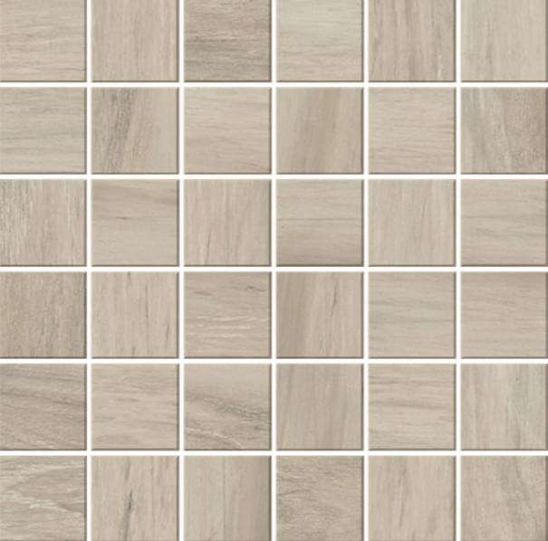 Мозаика Monocibec Charm Walnut Mos (4,7X4,7) 107513, цвет серый, поверхность натуральная, квадрат, 300x300