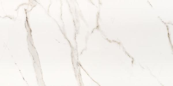 Керамогранит Love Tiles Precious Calacatta Ret, цвет белый, поверхность полированная, прямоугольник, 350x700