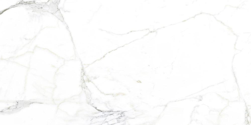 Керамогранит Arcadia Ceramica Luce Statuario FP1002-A, цвет белый, поверхность полированная, прямоугольник, 600x1200