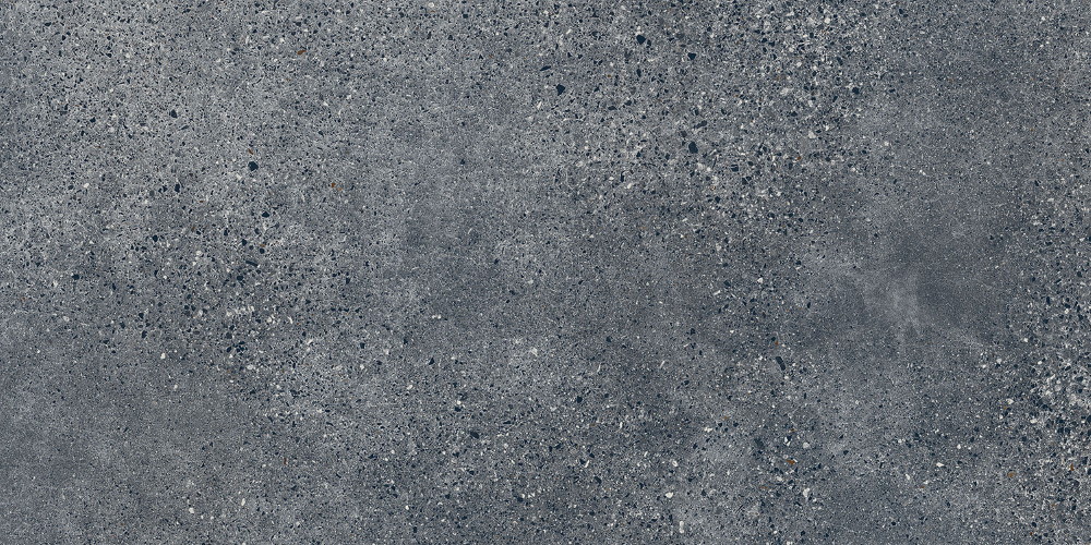 Широкоформатный керамогранит Maciej Zien Terrazzo Graphite Mat, цвет серый, поверхность матовая, прямоугольник, 1198x2398