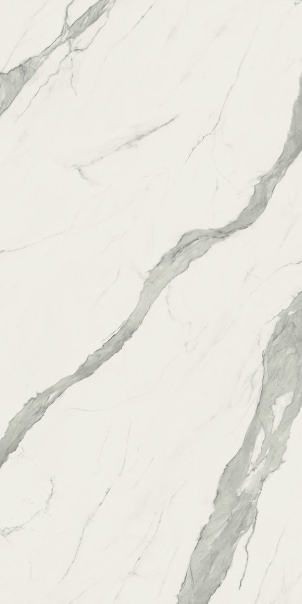 Толстый керамогранит 20мм ABK Statuario Versilia Fullvein3D 20mm Lux PF60007721, цвет белый серый, поверхность полированная, прямоугольник, 1635x3230