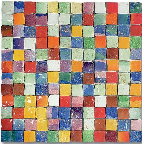 Мозаика Ker-av Luci di Venezia Mix Burano (2,5X2,5) KER-L119, цвет разноцветный, поверхность глянцевая, квадрат, 300x300