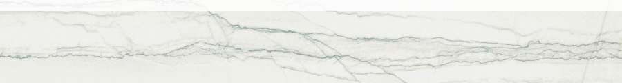Бордюры Italon Charme Advance Platinum White Battiscopa Satin 610130004771, цвет белый, поверхность патинированная, прямоугольник, 72x600
