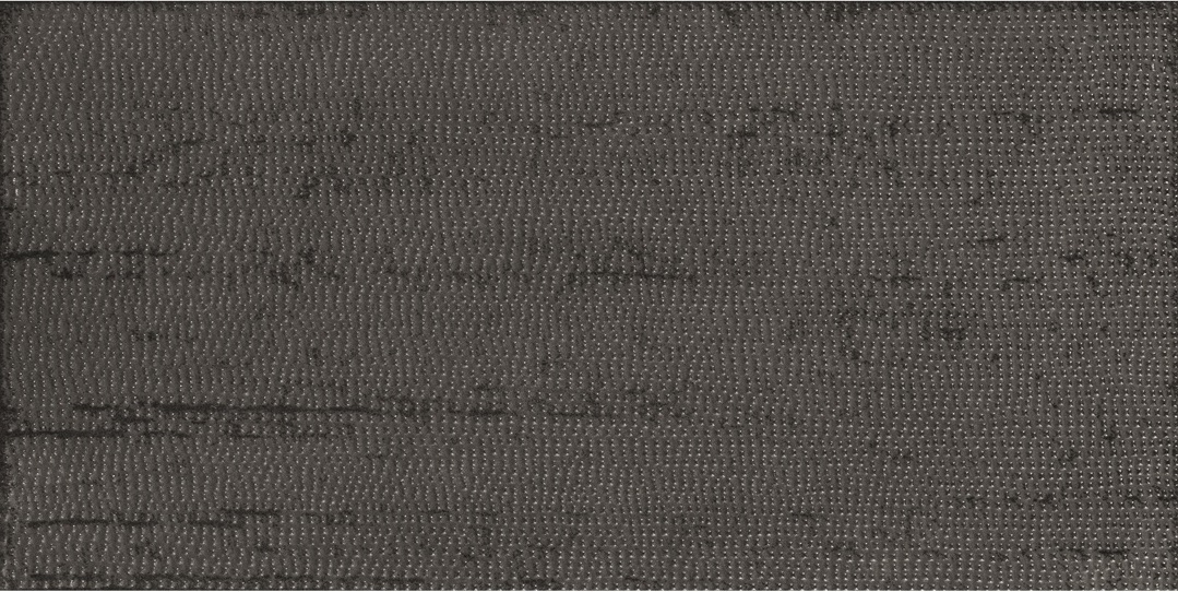 Керамическая плитка Settecento Matter Raw Leather 111112, цвет чёрный, поверхность матовая рельефная, прямоугольник, 300x600