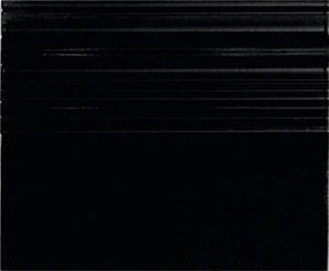 Бордюры Tonalite Batt. Diamante Nero, цвет чёрный, поверхность глянцевая, прямоугольник, 120x150