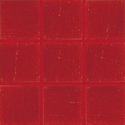 Мозаика Bisazza GM 20.80 (3), цвет красный, поверхность матовая, квадрат, 322x322