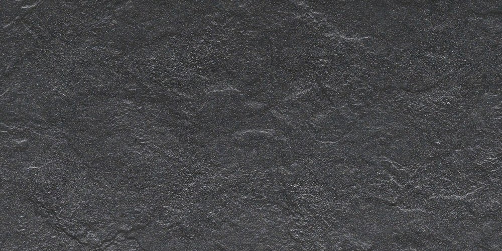 Керамогранит Seranit Riverstone Black, цвет чёрный, поверхность матовая, прямоугольник, 600x1200