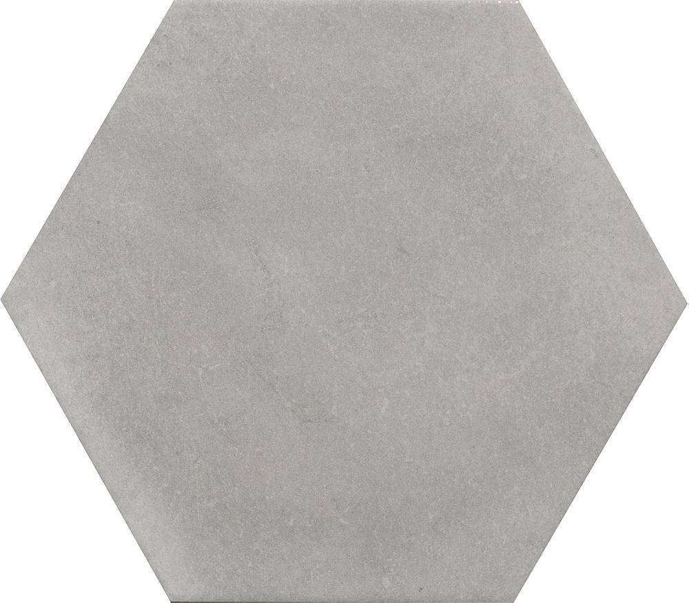 Керамогранит Cir Materia Prima Esag. Grey Vetiver 1069779, цвет серый, поверхность глянцевая, шестиугольник, 240x277