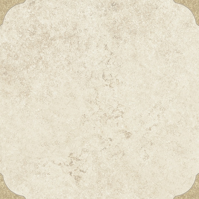 Керамическая плитка Eurotile Anika G Natural, цвет бежевый, поверхность глянцевая, квадрат, 418x418