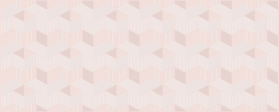 Декоративные элементы Azori Lounge Blossom Geometria, цвет розовый, поверхность матовая, прямоугольник, 201x505