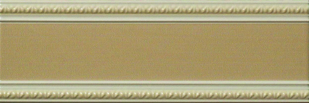 Бордюры Vallelunga Lirica Visone Listello p170480, цвет коричневый, поверхность глянцевая, прямоугольник, 100x300