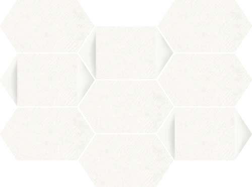 Мозаика Vallelunga Segni Gesso Esag Dec 6000547, цвет слоновая кость, поверхность структурированная, прямоугольник, 260x350