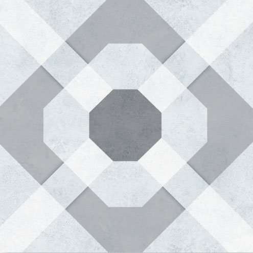 Керамогранит Heralgi Mesh Net Grey, цвет серый, поверхность матовая, квадрат, 200x200