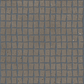 Мозаика Imola MK.BLOX6 BS, цвет коричневый, поверхность матовая, квадрат, 305x310