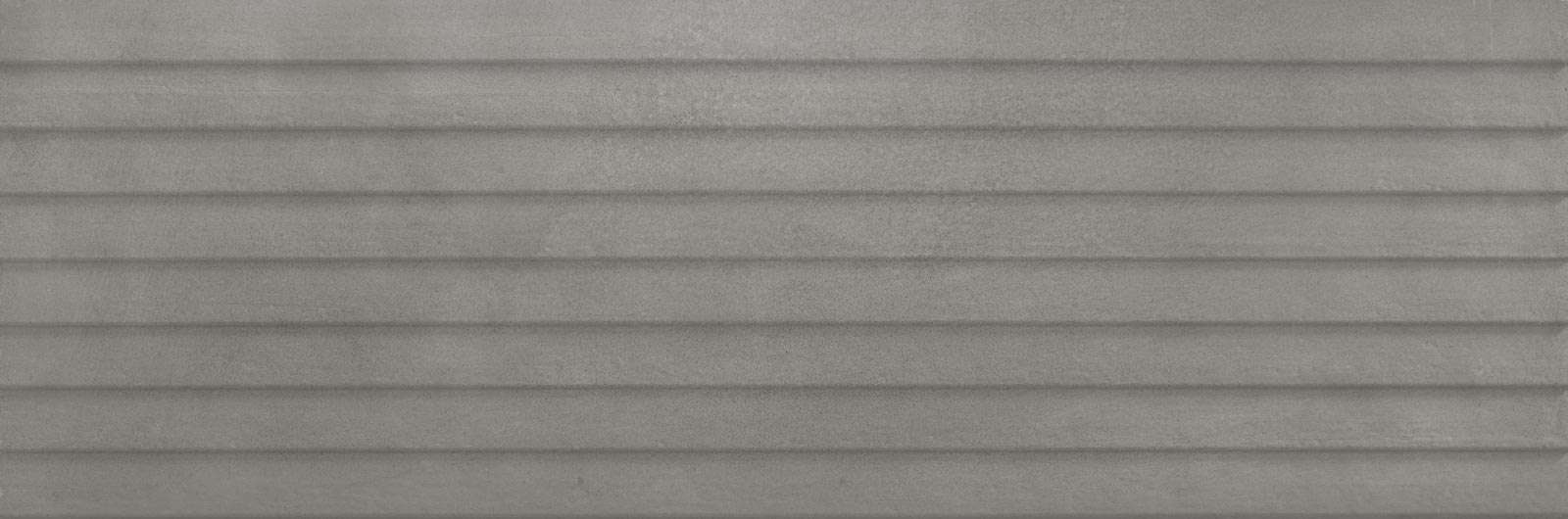 Керамическая плитка Ragno Terracruda Piombo Strruttura Verso 3D R6MK, цвет серый, поверхность матовая 3d (объёмная), прямоугольник, 400x1200
