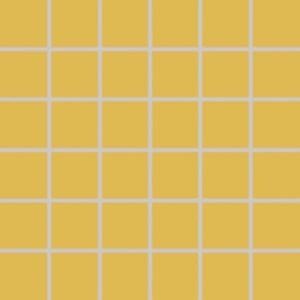 Мозаика Rako Color Two GDM05142 (5x5), цвет жёлтый, поверхность матовая, квадрат, 300x300