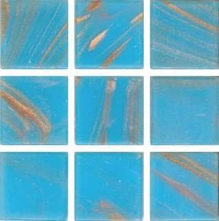Мозаика Irida Fantasy И10.14(5), цвет голубой, поверхность глянцевая, квадрат, 318x318