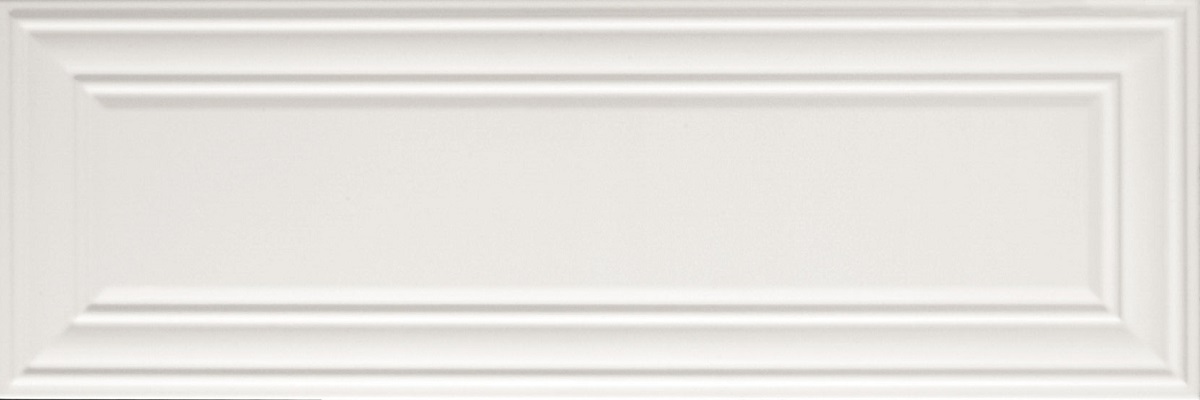 Керамическая плитка APE Fables Boiserie Blanco Mate Rect, цвет белый, поверхность матовая, прямоугольник, 300x900