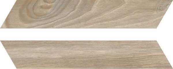 Керамогранит RHS Rondine Woodie Chevron Brown J86592, цвет коричневый, поверхность матовая, шеврон, 75x407