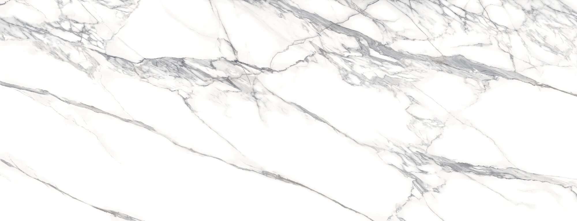 Широкоформатный керамогранит Museum Calacatta Extra White NT/100X260/R 28715, цвет белый, поверхность матовая, прямоугольник, 1000x2600