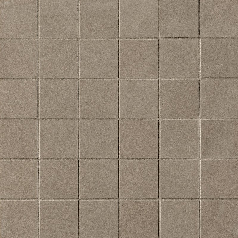 Мозаика Fap Sheer Taupe Gres Macromosaico fPDT, цвет коричневый, поверхность матовая, квадрат, 300x300