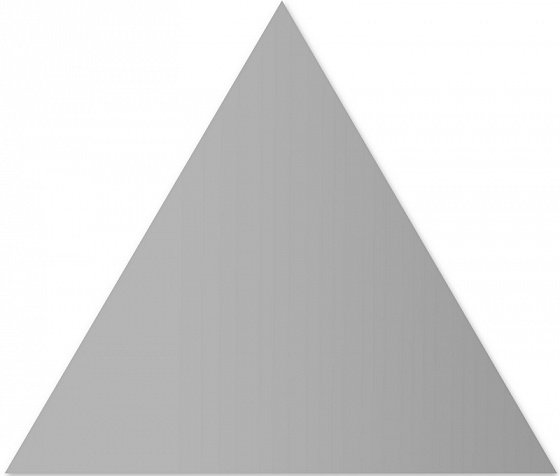 Керамогранит Wow Floor Tiles Triangle Ash Grey Matt 114043, цвет серый, поверхность матовая, прямоугольник, 201x232
