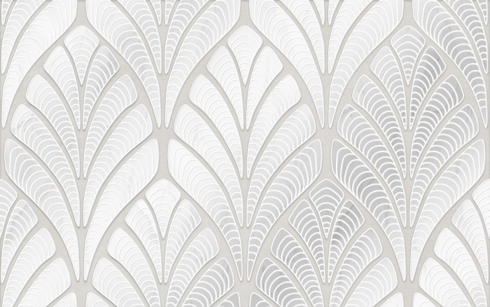 Декоративные элементы Unitile (Шахтинская плитка) Лилит Серая Декор 010300000213, цвет серый, поверхность матовая, прямоугольник, 250x400