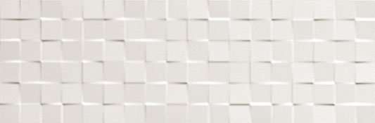 Керамическая плитка Fap Lumina Square White Matt fRG9, цвет белый, поверхность матовая 3d (объёмная), прямоугольник, 250x750