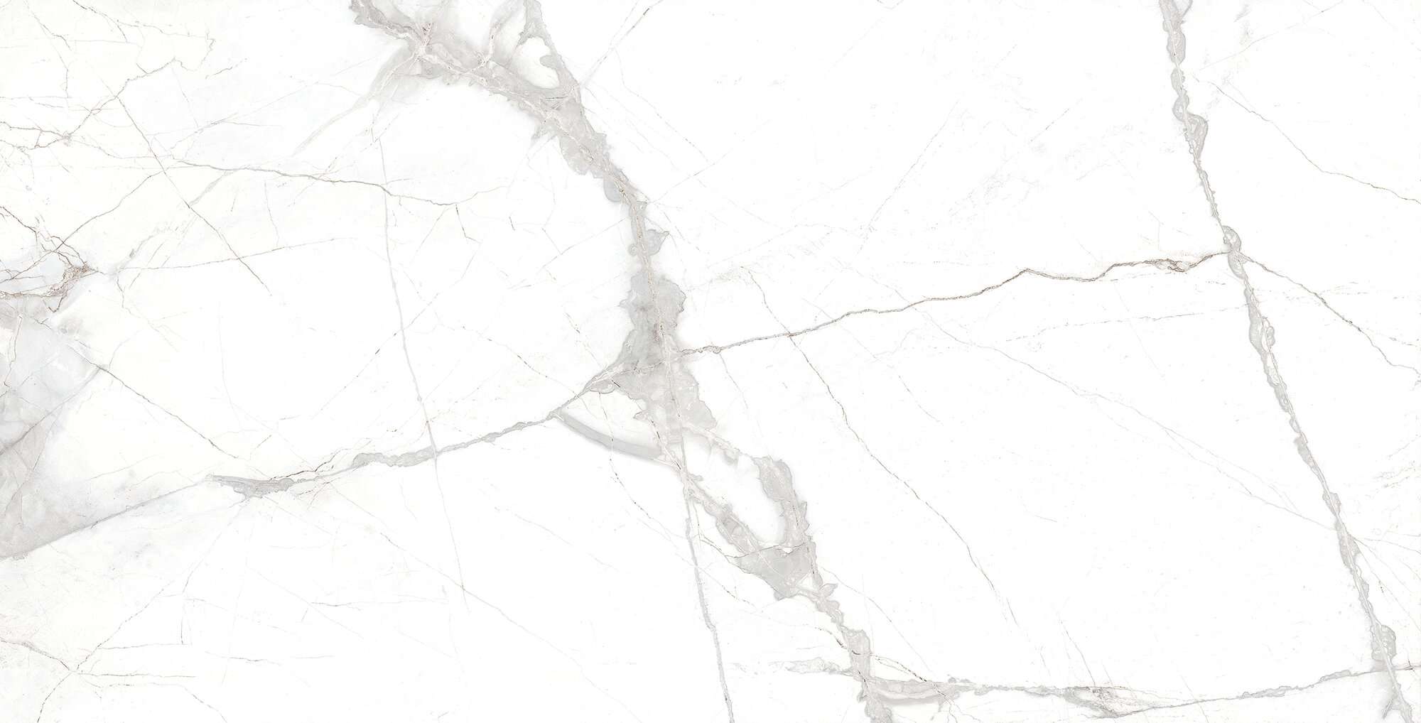 Керамогранит Museum Glacier White NT/60X120/R 27331, цвет белый, поверхность матовая, прямоугольник, 600x1200