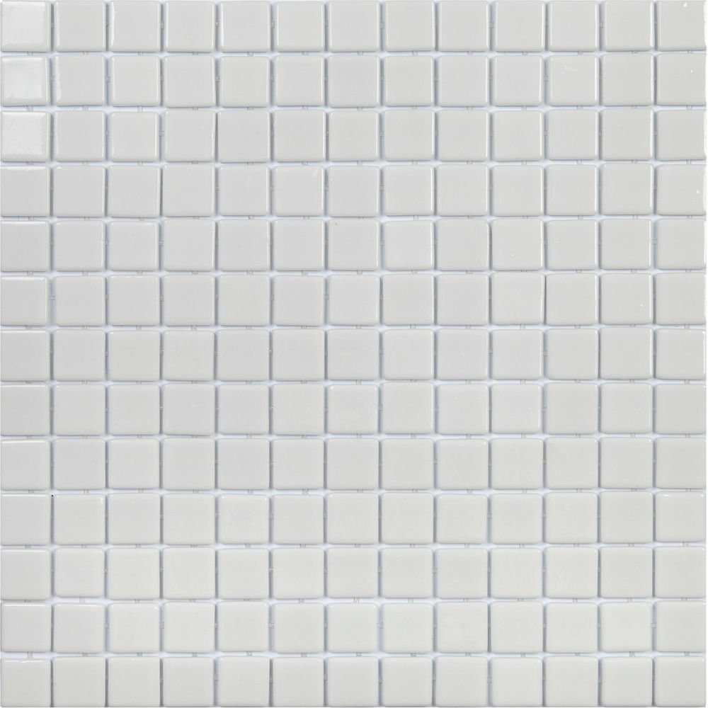 Мозаика Togama Pool&Wellness SPA Blanco, цвет белый, поверхность глянцевая, квадрат, 340x340