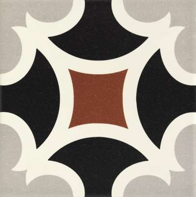 Керамическая плитка Mainzu Aran Gris, цвет разноцветный, поверхность матовая, квадрат, 200x200