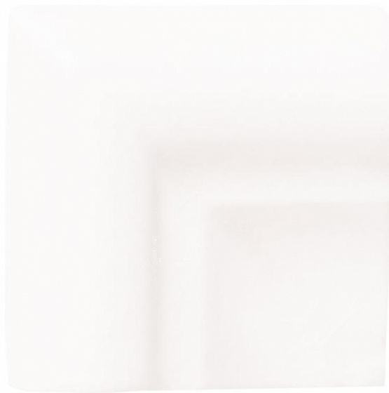 Спецэлементы Adex Earth Angulo Marco Cornisa Navajo White ADEH5008, цвет белый, поверхность матовая, квадрат, 60x60