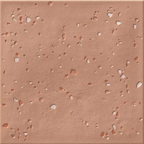Керамогранит Wow Stardust Pebbles Cotto 126392, цвет терракотовый, поверхность матовая, квадрат, 150x150