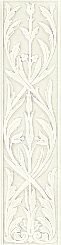 Декоративные элементы Grazia Epoque Ermitage Bianco Matt HER1, цвет белый, поверхность матовая, прямоугольник, 200x800