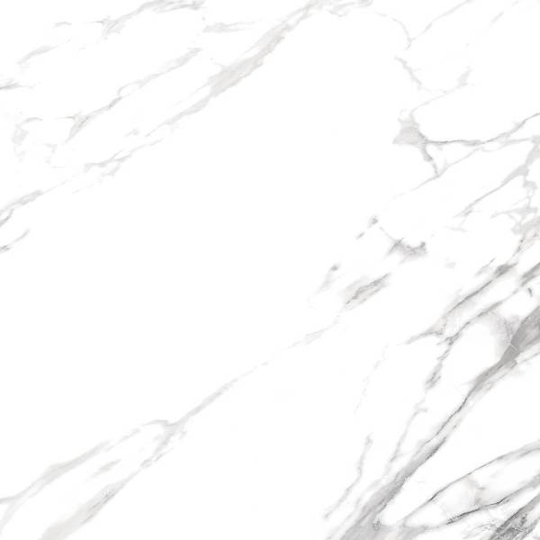 Керамогранит Art Ceramic Glaciar White, цвет белый, поверхность полированная, квадрат, 600x600