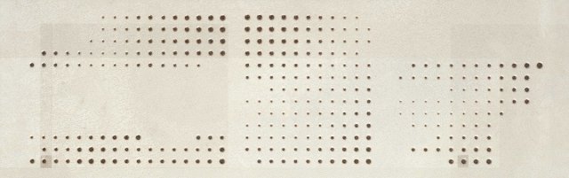 Керамическая плитка Grespania Vulcano Milenio Blanco, цвет белый, поверхность матовая, прямоугольник, 315x1000