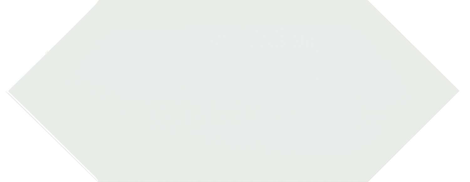 Керамическая плитка Kerama Marazzi Алмаш белый глянцевый 35000, цвет белый, поверхность глянцевая, шестиугольник, 140x340